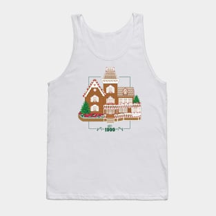 Grand Gingerbread House- Holiday Christmas Tank Top